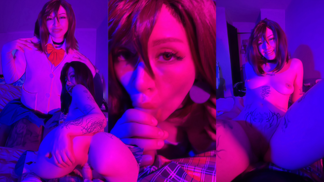 Point Of View I Fuck My Friend As Redly As In Anime While Cosplaying