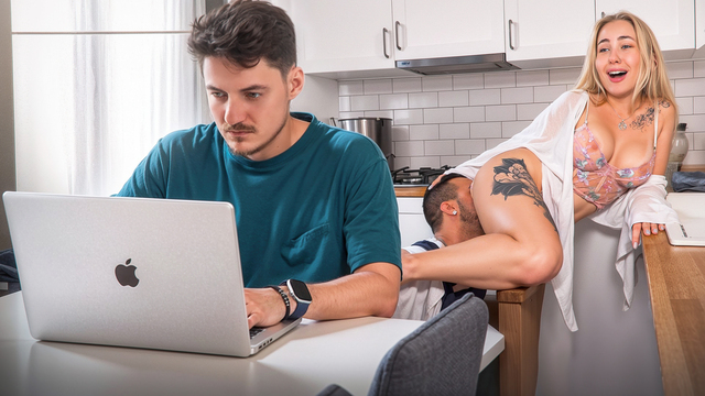 While Out The Husband Is Having Sex With An Unknown Plumber