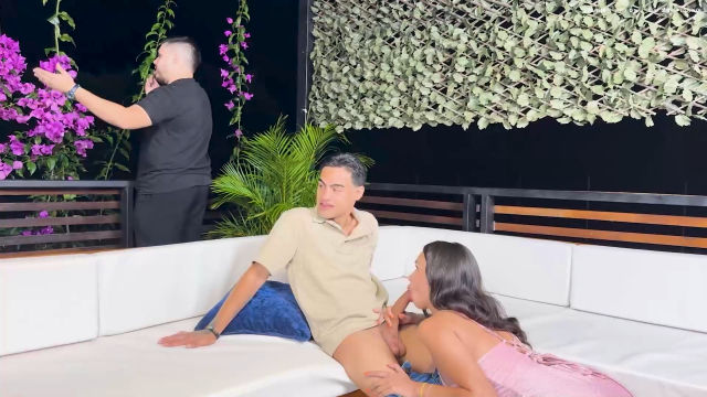 Behind Her Boyfriend's Back A Cheating Girlfriend With A Tight Hairy Pussy Fucks His Best Friend