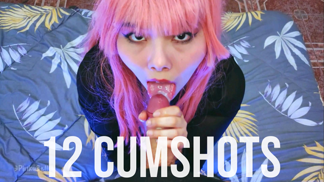 12 Loads On My Face And Mouth In Slow Motion In This Intense Cumshot Compilation