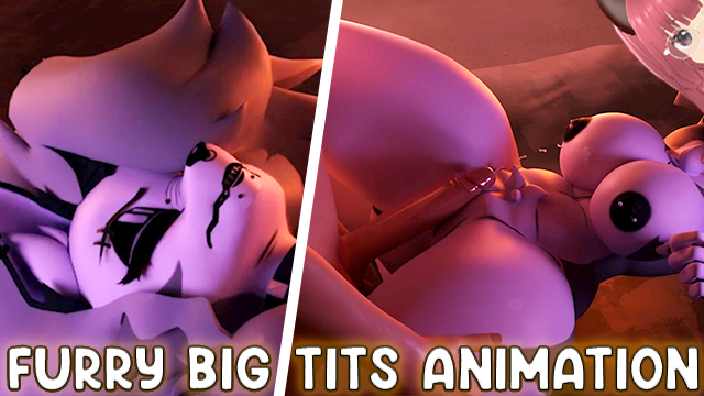 Turboenegadesfm Animation My Curvaceous Furry Friend Lets Cum On Her Tits