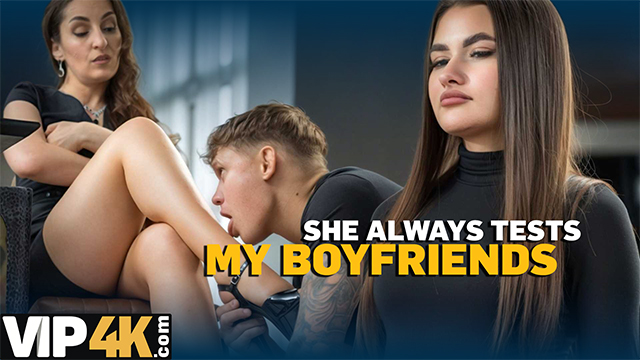 Young Men Are Tested In Bed By A Hot Milf