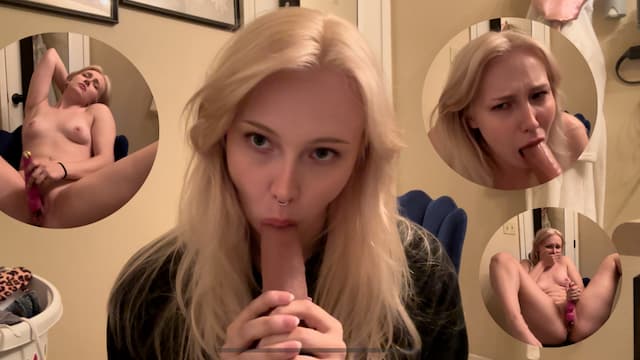 I Gave Myself A Trembling Orgasm Because I Was Too Aroused While Practicing My Deepthroat On A Large Dildo