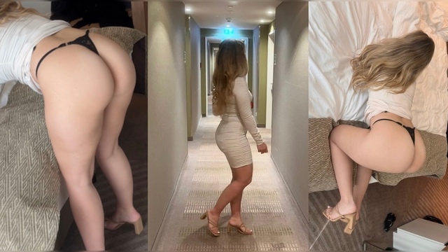 A German Bridesmaid Sneaks Into A Hotel Room For A Sultry Fuck After The Wedding