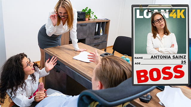 Mrs Boss Immediately Jumped On Her Clerk's Cock After Catching Him Having Sex