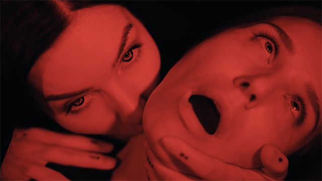 Redhead Is Transformed Into Her Sex Slave Mind-Controlling Lesbian Vampire Fuck By A Tattooed Dominatrix