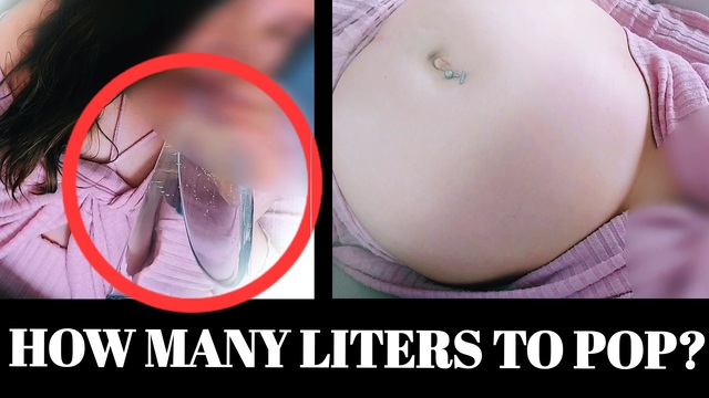 Czech Pornstar's New Belly Inflation Category On Pornhub Pushes Boundaries With Water