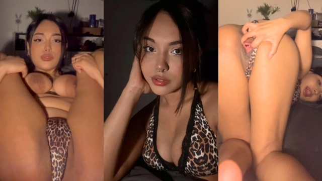 Young Latina Masturbating While My Husband Is Away From Home Opening My Pussy For You