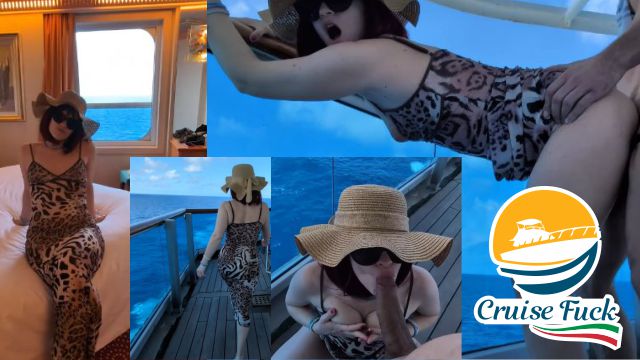 On A Cruise A Stranger Fucked The Cuckold While She Was In The Restroom