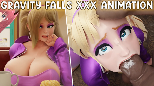 Black Cock Deepthroat Sucked By A Busty Blonde In A Bbc Gravity Falls Swazy 3D Animation