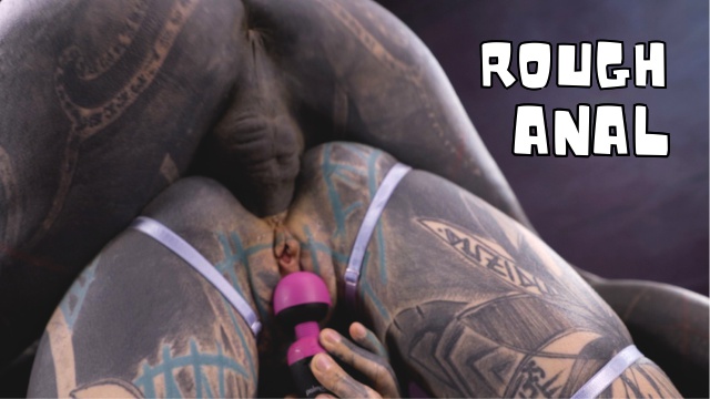 Deep Throat And Ass Pounding Of An Inked-Up Pierced Slut