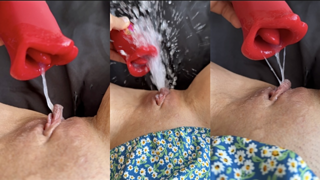 Exclusive To Shorties This Crazy Pussy-Licking Toy Makes Me Squirt A Lot
