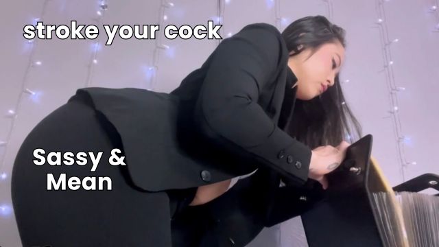 Tough Lawyer Babe Handles Your Cock -Asmr Pov Bj
