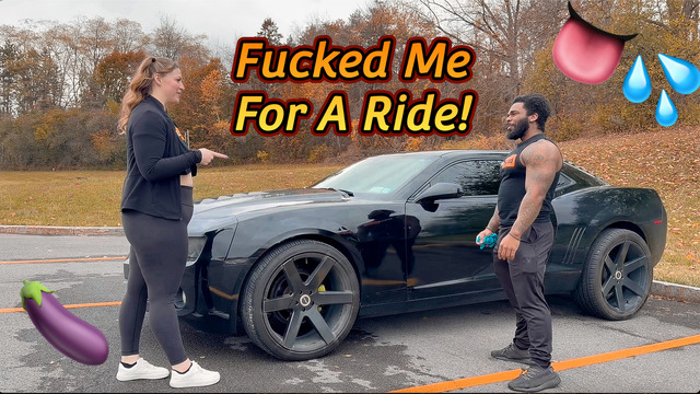 Car Girl's First Time Riding Me In A Camaro She Wasn't Ready Squirting Everywhere
