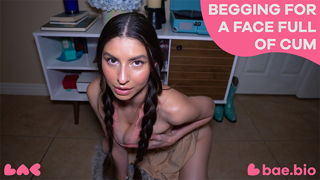 Pleading For A Face Covered In Sperm