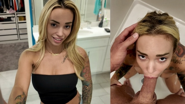 Teenage Son Learns How To Shave From His Stepmother