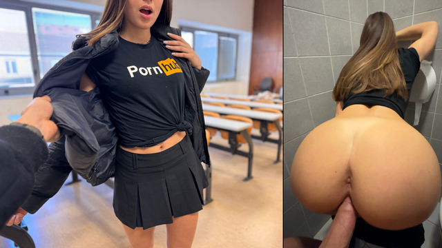 Dia Ita Il Mio Compagno Di Università Scopre Che Faccio Porno Nei Bagni E Mi Chiede Di Farne Uno Con Lui