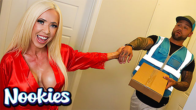 Mandy Monroe's Unique Delivery Of Sausages
