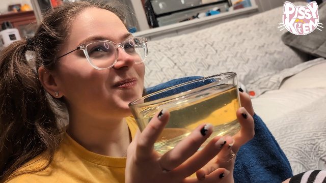 This Stupid Bitch Believes That Her Bowl Of Urine Is The Holy Grail