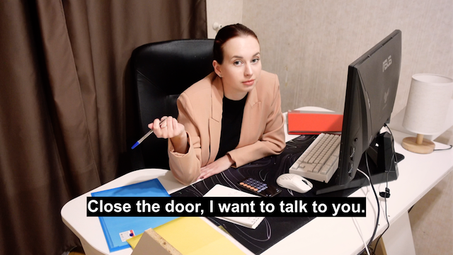 My Boss Made Me An Unexpected Offer Blooper At The End