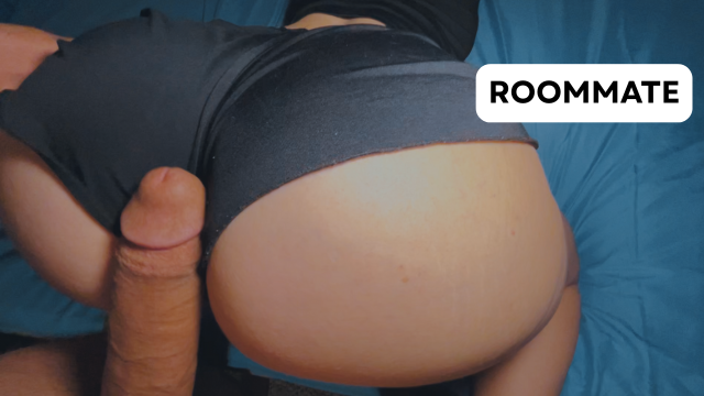 Filling Her Greasy Big Ass And Rubbing Dick On Shorts