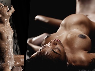 Cumflation & Creampie válogatás - Latina ébenfa nagymellű lányok őrült mennyiségű ondóval töltve