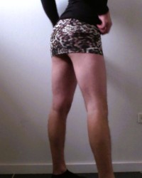 Me crossdressing photo