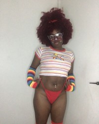 Clown slut bitch photo