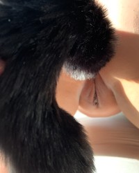 Bondage with butplug photo