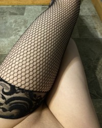 Inkie boi belts and bra and leaky booty! photo
