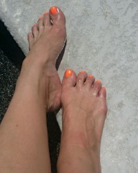 Toe SWAG. This little piggy had roast beef... photo