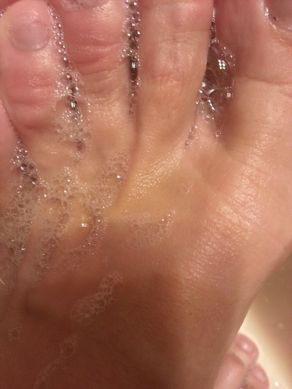 Toe SWAG. This little piggy had roast beef...