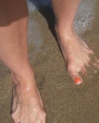 Toe SWAG. This little piggy had roast beef... photo