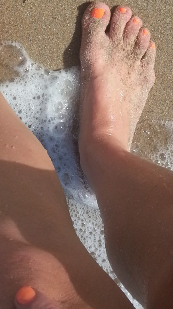 Toe SWAG. This little piggy had roast beef...