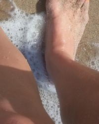 Toe SWAG. This little piggy had roast beef... photo