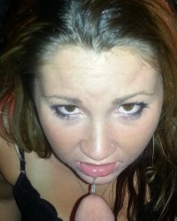 Sammie Louisburg sloppy deepthroat photo