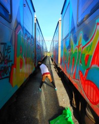 Always Staytrue the slut that rides the rails of Melbourne photo