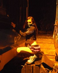 Always Staytrue the slut that rides the rails of Melbourne photo