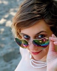 Fun with strangers at the nude beach! ( Photo: S. Thánatos ) photo