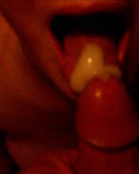 Cum in My Mouth photo