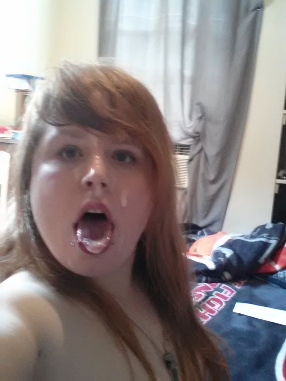 Aubrey loves cum