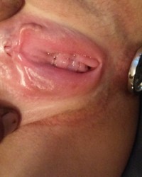 Butt plug, pussy pump, swollen pussy, photo