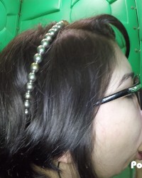 Porta Gloryhole Teen swallows cum at grocery store photo