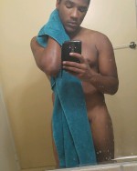 Out the shower