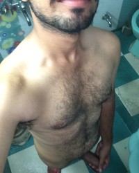 me bathing photo