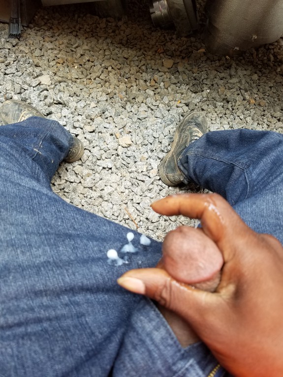 Gripping wood.