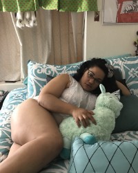 Thick in White Lace photo