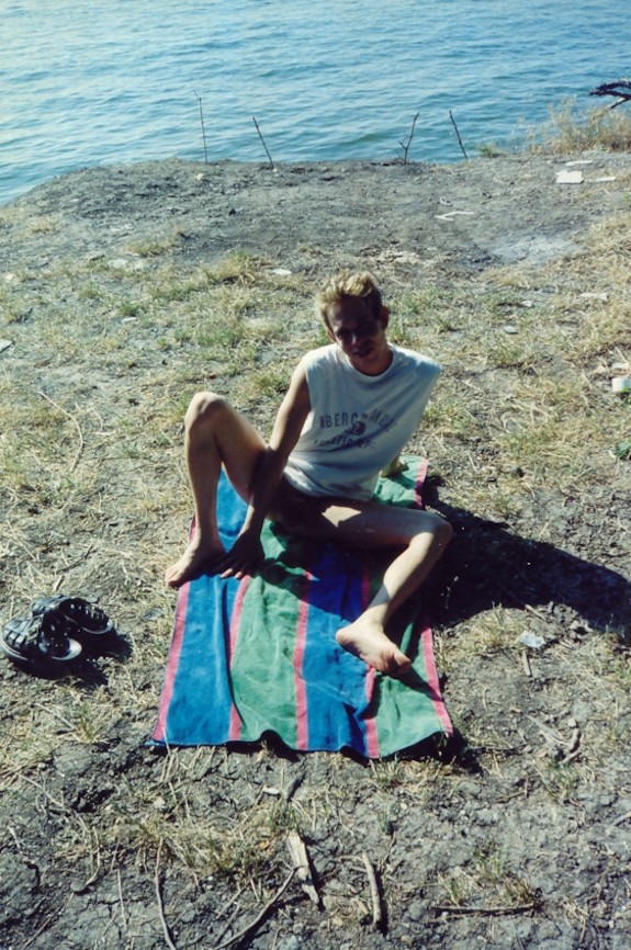 photo shoot at the lake