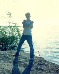 photo shoot at the lake photo