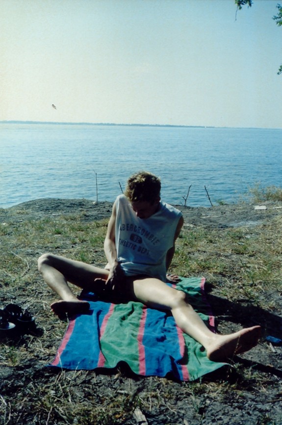 photo shoot at the lake